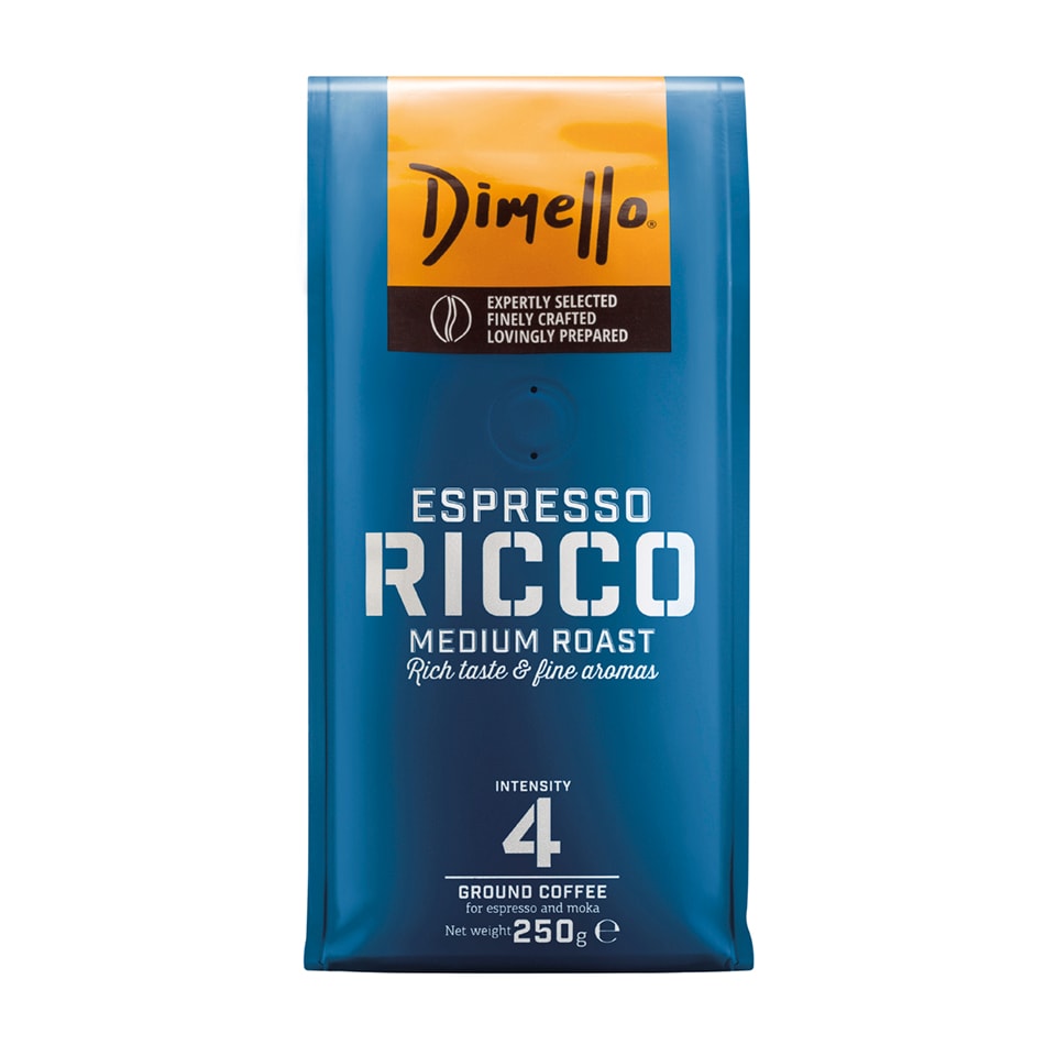 DIMELLO Καφές Espresso Ricco Αλεσμένος 250g