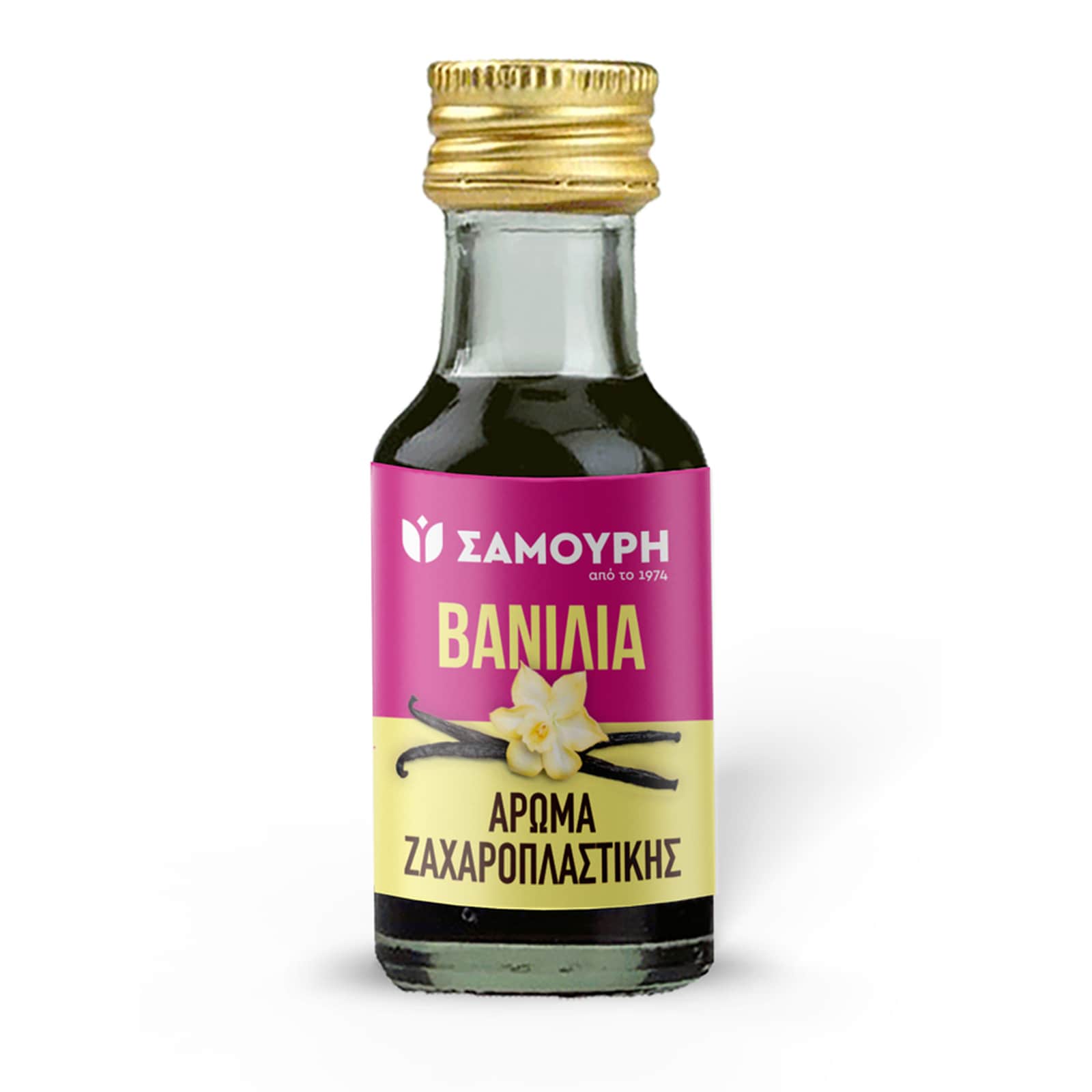 SAMOURI Άρωμα Ζαχαροπλαστικής Βανίλια 28gr