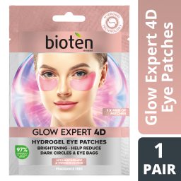 Μάσκα Ματιών Glow Expert 4D Hydrogel Eye Patches 1 Τεμάχιο