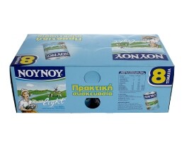 ΝΟΥΝΟΥ | LIGHT | ΓΑΛΑ ΕΒΑΠΟΡΕ LIGHT 8 Χ 400 GR