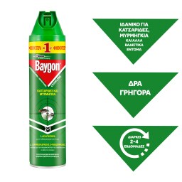 BAYGON | Κατσαριδοκτόνο Πράσινο -1Ε 400 ml