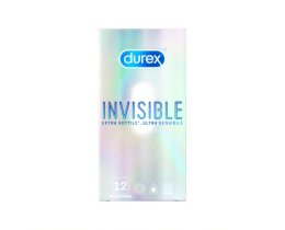 DUREX | Προφυλακτικά Invisible Extra Sensitive 12 Τεμάχια