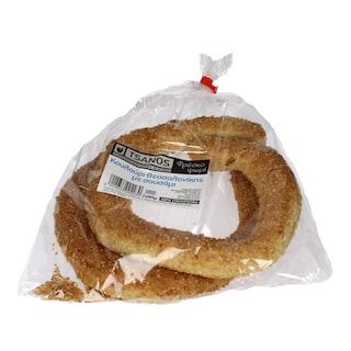 - | Αρτοσκεύασμα Κουλούρι Θεσσαλονίκης Σουσάμι 2x80g