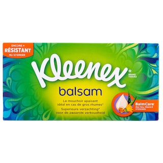 KLEENEX | Χαρτομάντηλα Balsam Κουτί 72 Τεμάχια