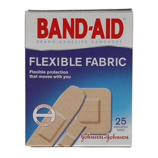 BANDAID | ΕΠΙΔΕΣΜΙΚΑ FLEXIBLE FABRIC 25 ΤΕΜ