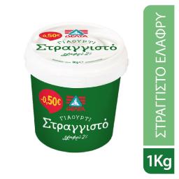 ΔΕΛΤΑ | Γιαούρτι Στραγγιστό 2% 1kg Έκπτωση 0.50Ε