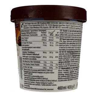 HAAGEN DAZS | HDZS CHOC SALTED CARAMEL 460ML/400G