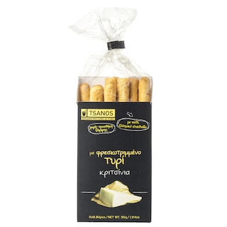 ΤΣΑΝΟΣ | Κριτσίνια με Φρεσκοτριμμένο Τυρί 55g