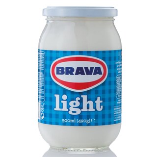 BRAVA | Μαγιονέζα Light Γυάλινο Βάζο 500ml