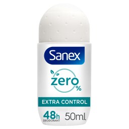 SANEX | Deodorant Roll On Zero% Extra Control 50ml