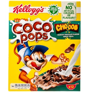 KELLOGGS | COCO POPS | ΔΗΜΗΤΡΙΑΚΑ COCO POPS CHOCOS  375 GR