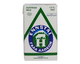 ENNSTAL | ΓΑΛΑ ΜΑΚΡΑΣ ΔΙΑΡΚΕΙΑΣ ΕΛΑΦΡΥ 1,5% 1 LT