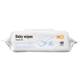 365 | Μωρομάντηλα Χαμομήλι & Αλόη 80 Τεμάχια