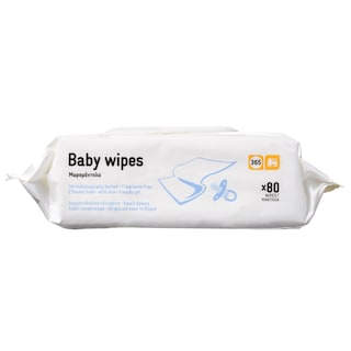 365 | Μωρομάντηλα Χαμομήλι & Αλόη 80 Τεμάχια