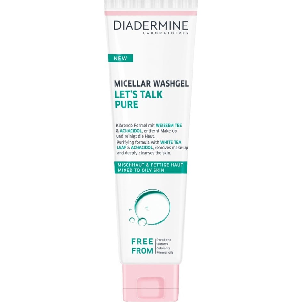DIADERMINE Gel Καθαρισμού Προσώπου για Μικτές/Λιπαρές Επιδερμίδες 150ml