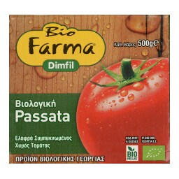 BIO FARMA | Τομάτα Passata Βιολογική 500gr