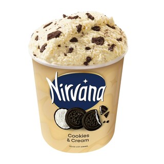 NIRVANA | ΠΑΓΩΤΟ COOKIES CREAM 470ML 335GR