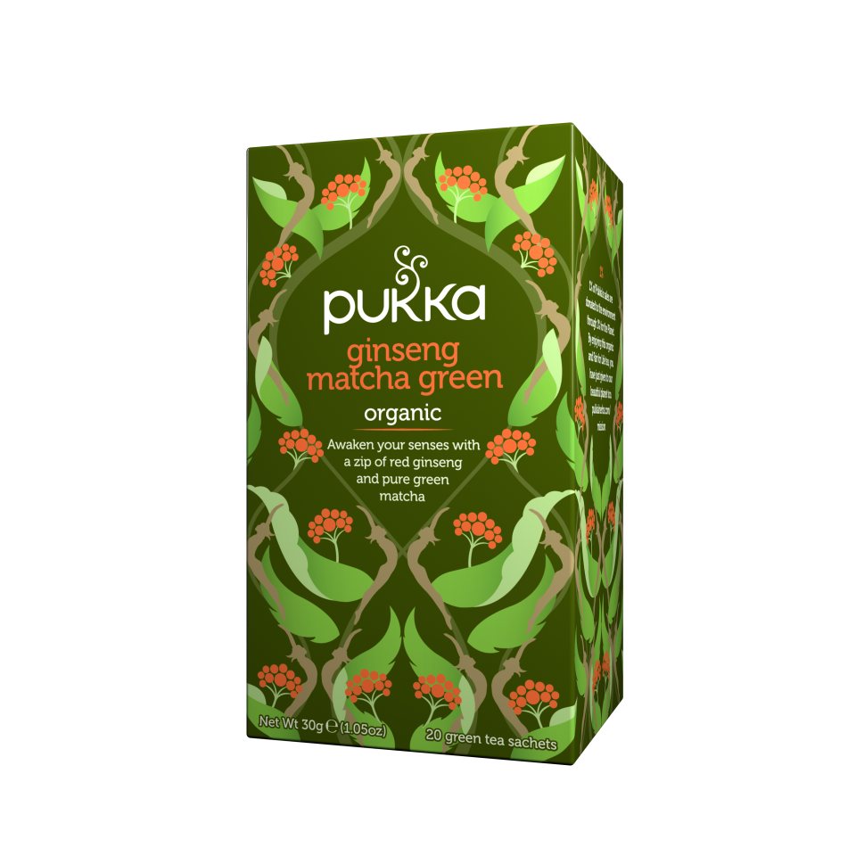 PUKKA Τσάι Ginseng Matcha Green Bio 20x1.5g AB