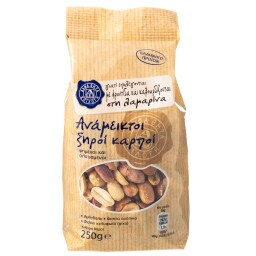 ΑΒ ΕΠΙΛΟΓΗ | Ξηροί Καρποί Ανάμεικτοι Ψημένοι & Αλατισμένοι 250g