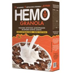 HEMO | Δημητριακά Granola Με Κακάο 400gr