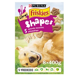 FRISKIES | ΜΠΙΣΚΟΤΑ ΣΚΥΛΩΝ SHAPES 400 GR
