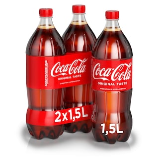 COCA COLA | Soft Drink Cola Bottle 2x1.5lt