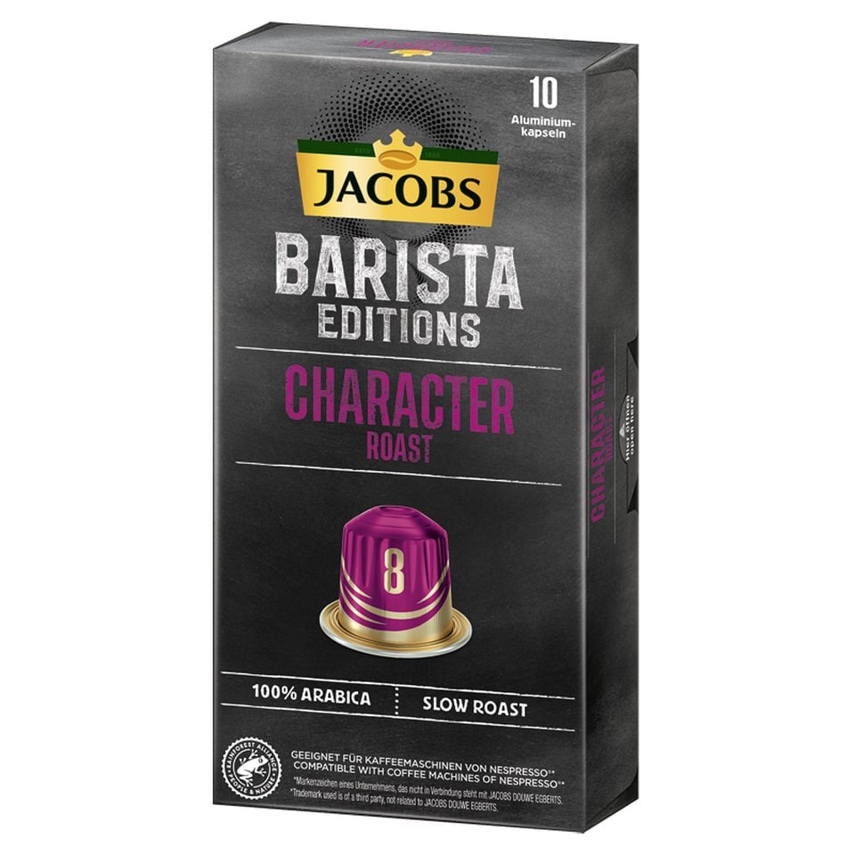JACOBS | Καφέ Κάψουλες Character Editions | 10x5.2g Barista Roast AB