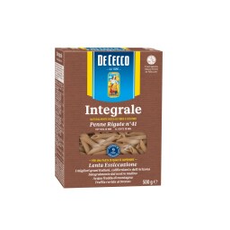 DE CECCO | Penne Rigate No41 Ολικής Άλεσης 500g