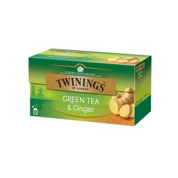 TWININGS | Τσάι Πράσινο Τζίντζερ Λεμονόχορτο 25x1.6g