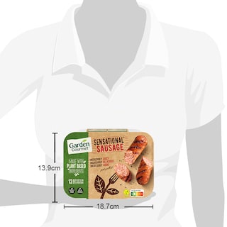 GARDEN GOURMET | Φυτικό Λουκάνικο Vegan Sensational Sausage 180g