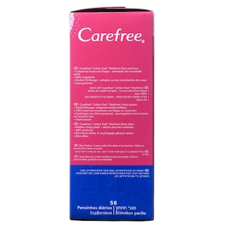 CAREFREE | Σερβιέτες Flexiform Εκχύλισμα Βαμβακιού 30 + 26 Τεμάχια Δώρο