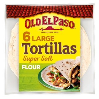 OLD EL PASO | Πίτες Tortillas Μεγάλες Μαλακές 350g
