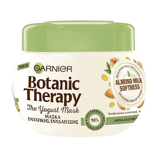 BOTANIC THERAPY | Μάσκα Μαλλιών Almond Milk Softness Αφυδατωμένα Μαλλιά 300ml
