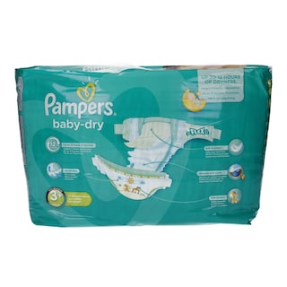 PAMPERS | BABY DRY | ΠΑΝΕΣ ΜΩΡΟΥ MIDI PLUS No 3+ 44 ΤΕΜ