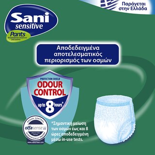 SANI | PANTS | Εσώρουχα Ακράτειας Sensitive Pants Small No1 10+4 Τεμάχια Δώρο