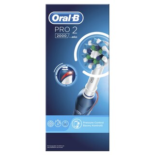ORAL B | ΗΛΕΚΤΡΙΚΗ ΟΔΟΝΤΟΒΟΥΡΤΣΑ PRO 2000 1 TEM