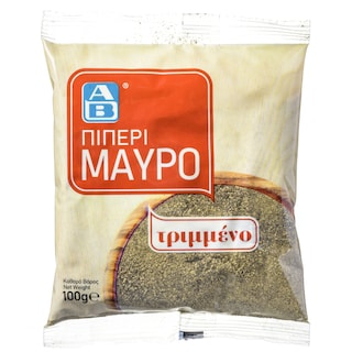 ΑΒ | Πιπέρι Μαύρο Τριμμένο 100gr