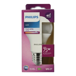 PHILIPS | Λάμπα Led E27 10W Ψυχρό Λευκό 1 Τεμάχιο