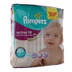 PAMPERS | ACTIVE FIT | ΠΑΝΕΣ ΜΩΡΟΥ ΜΑΧΙ PLUS 9 - 20 KGR No 4+ 40 ΤΕΜ