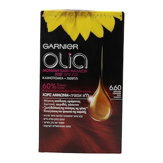 OLIA | ΒΑΦΗ ΜΑΛΛΙΩΝ ΣΕΤ NO 6.60 ΕΝΤΟΝΟ ΚΟΚΚΙΝΟ 60GR 60 GR
