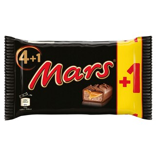 MARS | Σοκολάτα Γάλακτος Καραμέλα 45g 4+1 Δώρο