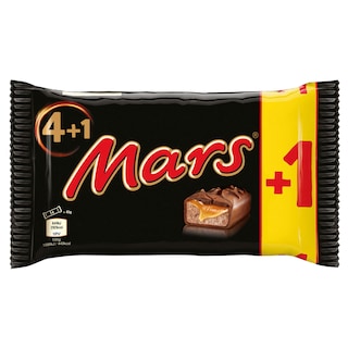 MARS | Σοκολάτα Γάλακτος Καραμέλα 45g 4+1 Δώρο