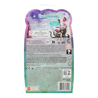 MATTEL | ENCHANTIMALS DOLL WITH ANIMAL 6ΣΧ.