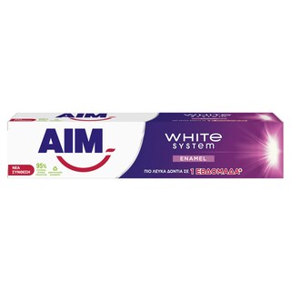 AIM | WHITE SYSTEM | Οδοντόκρεμα White System 75ml