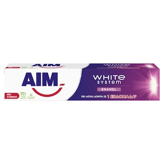 AIM | WHITE SYSTEM | Οδοντόκρεμα White System 75ml