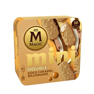 MAGIC | Παγωτό Mini Double Gold Caramel 6x47g