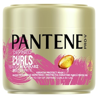 PANTENE | Μάσκα Μαλλιών Προστασίας Κερατίνης Τέλειες Μπούκλες 300ml