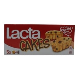 LACTA | CAKE BAR CHOCO CHIPS 140 GR