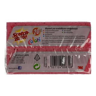 SCOTCH BRITE | Σφουγγάρι Colori No Scratch -20% Εκπτωση 1 Τεμάχιο