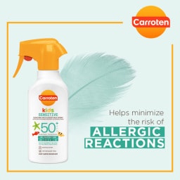 CARROTEN | Αντηλιακό Γαλάκτωμα Kids Sensitive Spray Trigger SPF50+ 270ml